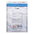 BONG PACKAGING Sacchetti di sicurezza Safe Bag - per corrieri - B4 - 25,6 x 37 + 4 cm - bianco  - conf. 100 pezzi - 2