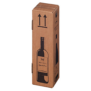 BONG PACKAGING Scatola Wine Pack - per 1 bottiglia - 10,5 x 10,5 x 42 cm - conf. 20 pezzi BONG PACKAGING Scatola Wine Pack - per 1 bottiglia - 10,5 x 10,5 x 42 cm - conf. 20 pezzi