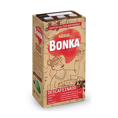 BONKA Café molido Natural Descafeinado 250 gr