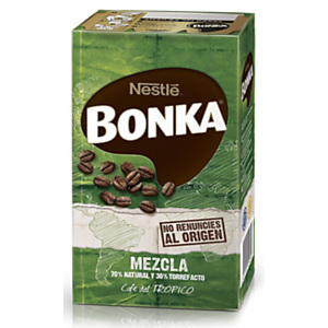 BONKA Café molido Mezcla 30% torrefacto 250 gr BONKA Café molido Mezcla 30% torrefacto 250 gr