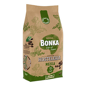 BONKA HOSTELERÍA Café en grano Mezcla 20% torrefacto 1 kg