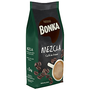 BONKA HOSTELERÍA Café en grano Mezcla 20% torrefacto 1 kg BONKA HOSTELERÍA Café en grano Mezcla 20% torrefacto 1 kg