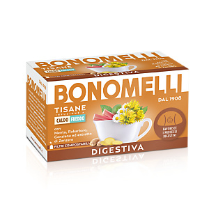 BONOMELLI Tisana Digestiva, 16 filtri