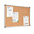 Bord in kurk met PVC-lijst 45 x 60 cm - 1