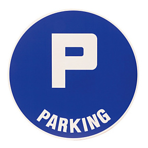 Bord parking Ø 30 cm. Bord parking Ø 30 cm.