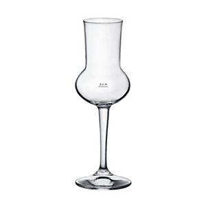 BORMIOLI ROCCO E FIGLIO SPA Calice Grappa in vetro con tacca, Collezione Riserva Rocco Bormioli, Capacità 80 ml, Trasparente (confezione 6 pezzi) BORMIOLI ROCCO E FIGLIO SPA Calice Grappa in vetro con tacca, Collezione Riserva Rocco Bormioli, Capacità 80 ml, Trasparente (confezione 6 pezzi)