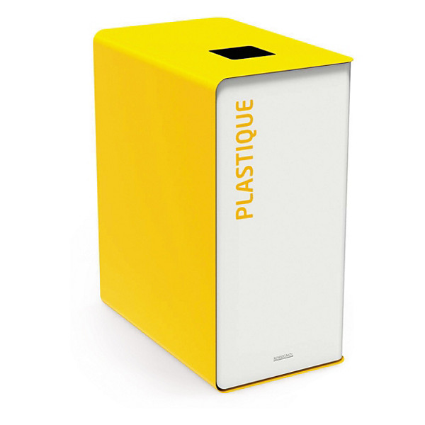 Borne de collecte 65 litres Cubatri ROSSIGNOL pour plastique - 1