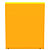Borne de tri sélectif 90l sans serrure - support sac - cubatri - blanc / jaune colza - emballages - ouverture 170x170mm - 2