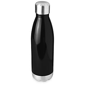 Borraccia termica sottovuoto personalizzabile Arsenal, Acciaio inox, Capacità 510 ml, Nero Borraccia termica sottovuoto personalizzabile Arsenal, Acciaio inox, Capacità 510 ml, Nero
