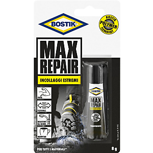 Bostik MAX REPAIR Adesivo universale super forte, Tubetto 8 g Bostik MAX REPAIR Adesivo universale super forte, Tubetto 8 g