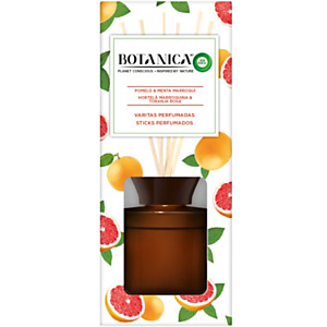 BOTANICA ambientador varitas perfumadas Pomelo & Menta Marroquí envase 80 ml BOTANICA ambientador varitas perfumadas Pomelo & Menta Marroquí envase 80 ml