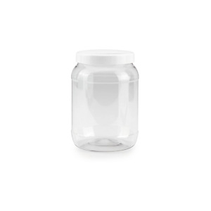 Bote cuadrado con tapa a rosca 1500 ml Bote cuadrado con tapa a rosca 1500 ml