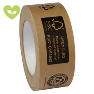 BOTTA ECOPACKAGING Nastro adesivo da imballaggio in carta riciclata, 50 mm x 50 m, Avana (confezione 36 pezzi) BOTTA ECOPACKAGING Nastro adesivo da imballaggio in carta riciclata, 50 mm x 50 m, Avana (confezione 36 pezzi)