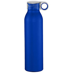Bottiglia personalizzabile Grom Sport in alluminio, Capacità 650 ml, Royal Blu
