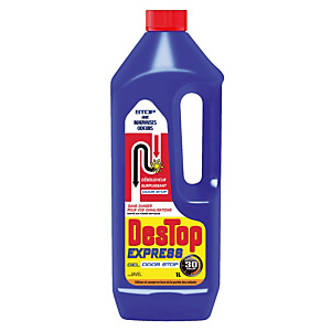 Déboucheur Destop express gel odor stop à la javel 1 L Déboucheur Destop express gel odor stop à la javel 1 L