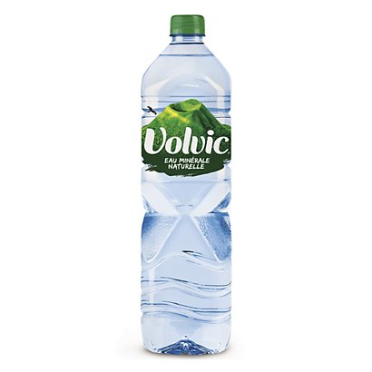 Bouteille d'eau VOLVIC pack de 12 x 1,5 l - 1