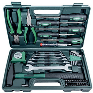 BRÜDER MANNESMANN GREEN LINE BRÜDER MANNESMANN Jeu d'outils, 47 pièces, dans un coffret BRÜDER MANNESMANN GREEN LINE BRÜDER MANNESMANN Jeu d'outils, 47 pièces, dans un coffret