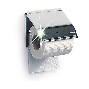 Brabantia Distributeur de papier toilette en rouleau - Inox Brabantia Distributeur de papier toilette en rouleau - Inox
