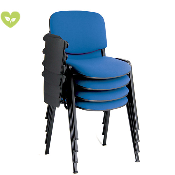 Bracciolo Fisso Con Scrittoio Rettangolare Per Sedie Attesa Iso - Nero - 1