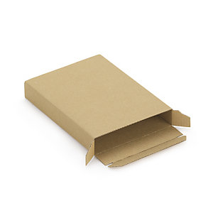 Braune Kartons für Briefkasten (Achtung: Gilt bereits als Paketpost)