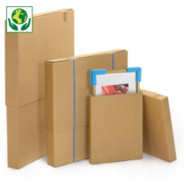 Brauner Stulpdeckelkarton Fur Flache Produkte 2 Wellig Raja