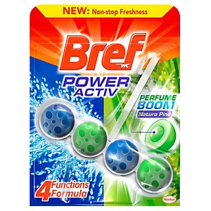 BREF Power Activ Perfume Boom Higienizante WC, perfume pino BREF Power Activ Perfume Boom Higienizante WC, perfume pino