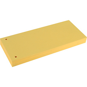 BREFIOCART Divisorio neutro, 100 tasti, Cartoncino, Giallo (confezione 100 pezzi) BREFIOCART Divisorio neutro, 100 tasti, Cartoncino, Giallo (confezione 100 pezzi)
