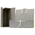 BREFIOCART Scatola archivio in legno - 38x27 cm - dorso 12 cm - grigio - 1