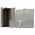 BREFIOCART Scatola archivio in legno - 38x27 cm - dorso 12 cm - grigio - 3
