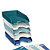 Brievenbakjes CEP Riviera blauw en wit, set van 5 - 4