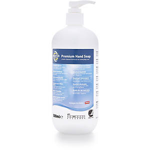 Brighton Professional Premium Jabón de manos sofisticado y nutritivo, blanco, 500 ml, botella con dosificador Brighton Professional Premium Jabón de manos sofisticado y nutritivo, blanco, 500 ml, botella con dosificador