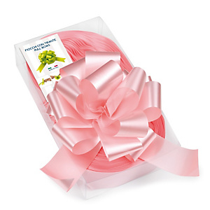 BRIZZOLARI Nastri strip 6800 - in polipropilene - rosa baby 05 - per fiocco autocomponibile - 50 mm - diametro 20 cm - conf. 30 pezzi BRIZZOLARI Nastri strip 6800 - in polipropilene - rosa baby 05 - per fiocco autocomponibile - 50 mm - diametro 20 cm - conf. 30 pezzi