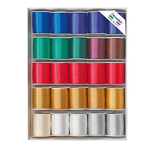BRIZZOLARI Rocche di nastro liscio 6800 -10 mm x 10 mt - colori natalizi assortiti - conf. 25 pezzi BRIZZOLARI Rocche di nastro liscio 6800 -10 mm x 10 mt - colori natalizi assortiti - conf. 25 pezzi