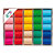 BRIZZOLARI Rocche di nastro similpaper -10 mm x 10 mt - colori assortiti primaverai  - conf. 25 pezzi - 1