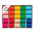 BRIZZOLARI Rocche di nastro similpaper -10 mm x 10 mt - colori assortiti primaverai  - conf. 25 pezzi - 3