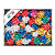 BRIZZOLARI Stelle di nastro liscio 6800 - 10 mm x diam. 5 cm - colori natalizi assortiti  - conf. 100 pezzi - 2