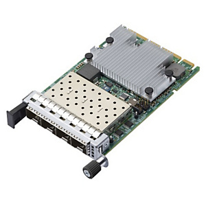 Broadcom BCM957504-N425G, Interno, Alámbrico, PCI Express, Fibra, 25000 Mbit/s, Aluminio, Verde, Níquel