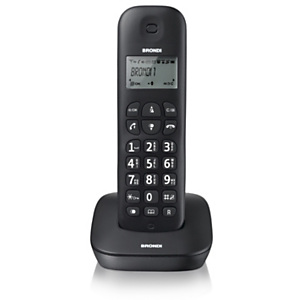 BRONDI GALA Telefono cordless, Singolo, Nero BRONDI GALA Telefono cordless, Singolo, Nero