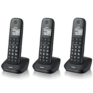 BRONDI GALA Telefono cordless, Trio, Nero BRONDI GALA Telefono cordless, Trio, Nero