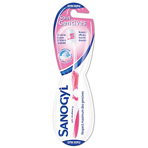 Brosse à dents Sanogyl Soins Gencives Extra Souple Brosse à dents Sanogyl Soins Gencives Extra Souple