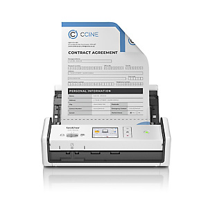 Brother ADS-1800W, 215,9 x 355,6 mm, 1200 x 1200 DPI, 20 ppm, Escáner con alimentador automático de documentos (ADF), Blanco, LCD ADS1800WUN1 Brother ADS-1800W, 215,9 x 355,6 mm, 1200 x 1200 DPI, 20 ppm, Escáner con alimentador automático de documentos (ADF), Blanco, LCD ADS1800WUN1
