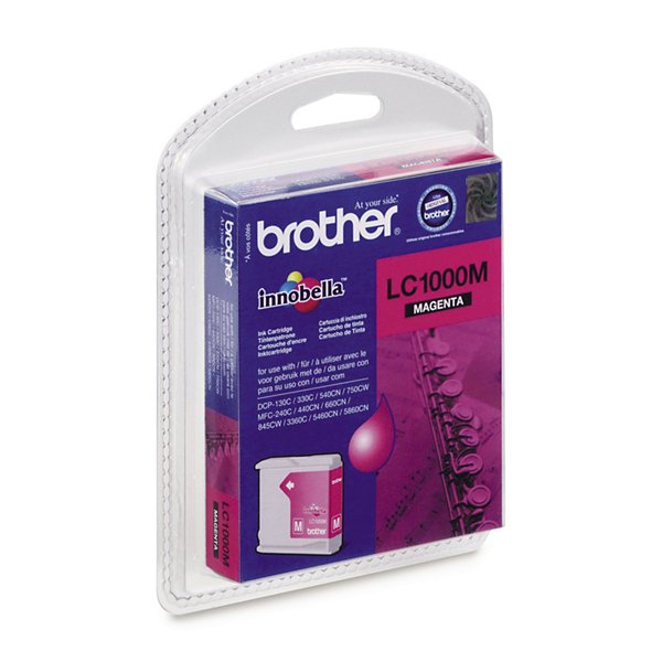 BROTHER Cartouche jet d'encre magenta LC1000 réf. fabricant : LC1000MBP - 2