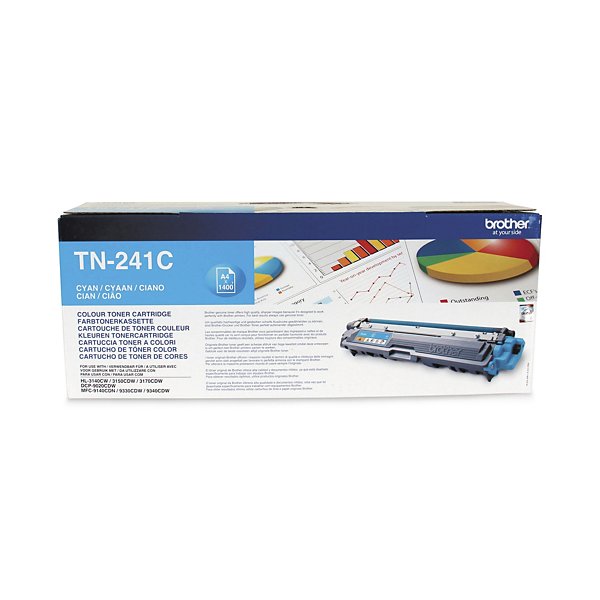 BROTHER Cartouche laser cyan TN241 réf. fabricant : TN241C - 2