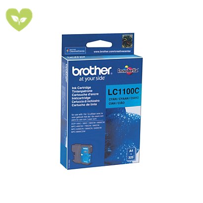 BROTHER Cartuccia inkjet LC1100, Ciano, Pacco singolo - 1