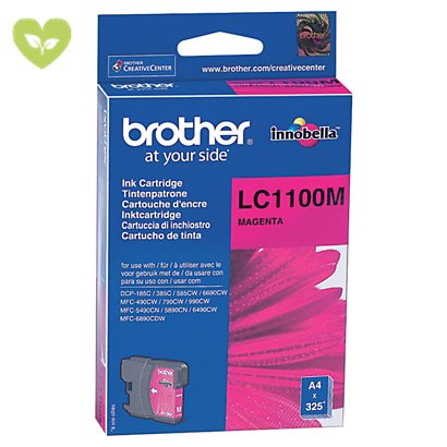 BROTHER Cartuccia inkjet LC1100, Magenta, Pacco singolo - 1