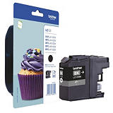 Brother Cartuccia inkjet LC123BK, LC-123BK, Inchiostro Innobella™, Nero, Pacco singolo Alta Capacità Brother Cartuccia inkjet LC123BK, LC-123BK, Inchiostro Innobella™, Nero, Pacco singolo Alta Capacità