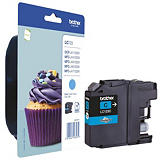 Brother Cartuccia inkjet LC123C, LC-123C, Inchiostro Innobella™, Ciano, Pacco singolo Alta Capacità Brother Cartuccia inkjet LC123C, LC-123C, Inchiostro Innobella™, Ciano, Pacco singolo Alta Capacità