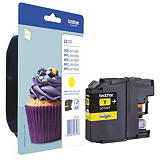 Brother Cartuccia inkjet LC123Y, LC-123Y, Inchiostro Innobella™, Giallo, Pacco singolo Alta Capacità Brother Cartuccia inkjet LC123Y, LC-123Y, Inchiostro Innobella™, Giallo, Pacco singolo Alta Capacità
