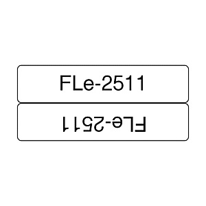 Brother FLE2511, Noir sur blanc, 72 pièce(s), Brother, 2,1 cm, 45 mm, 1 pièce(s) FLE-2511 Brother FLE2511, Noir sur blanc, 72 pièce(s), Brother, 2,1 cm, 45 mm, 1 pièce(s) FLE-2511