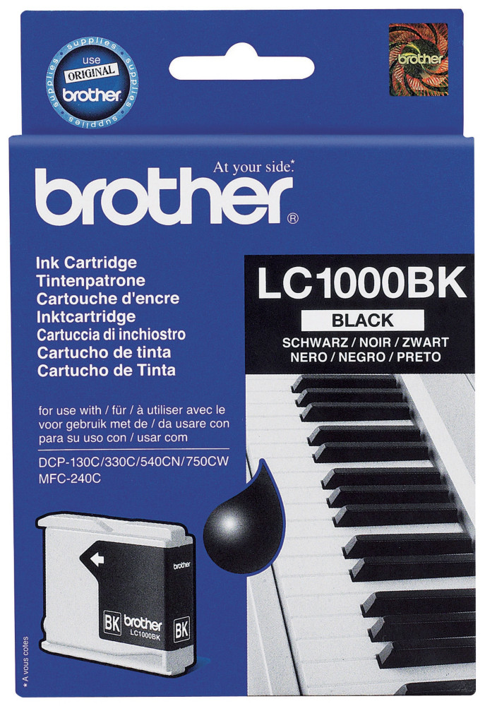 Brother LC1000 Cartouche d'encre originale - Noir